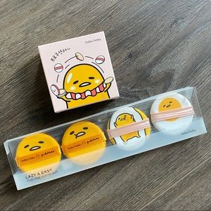 Holika Holika x Gudetama BB Cushion Case & Puffs